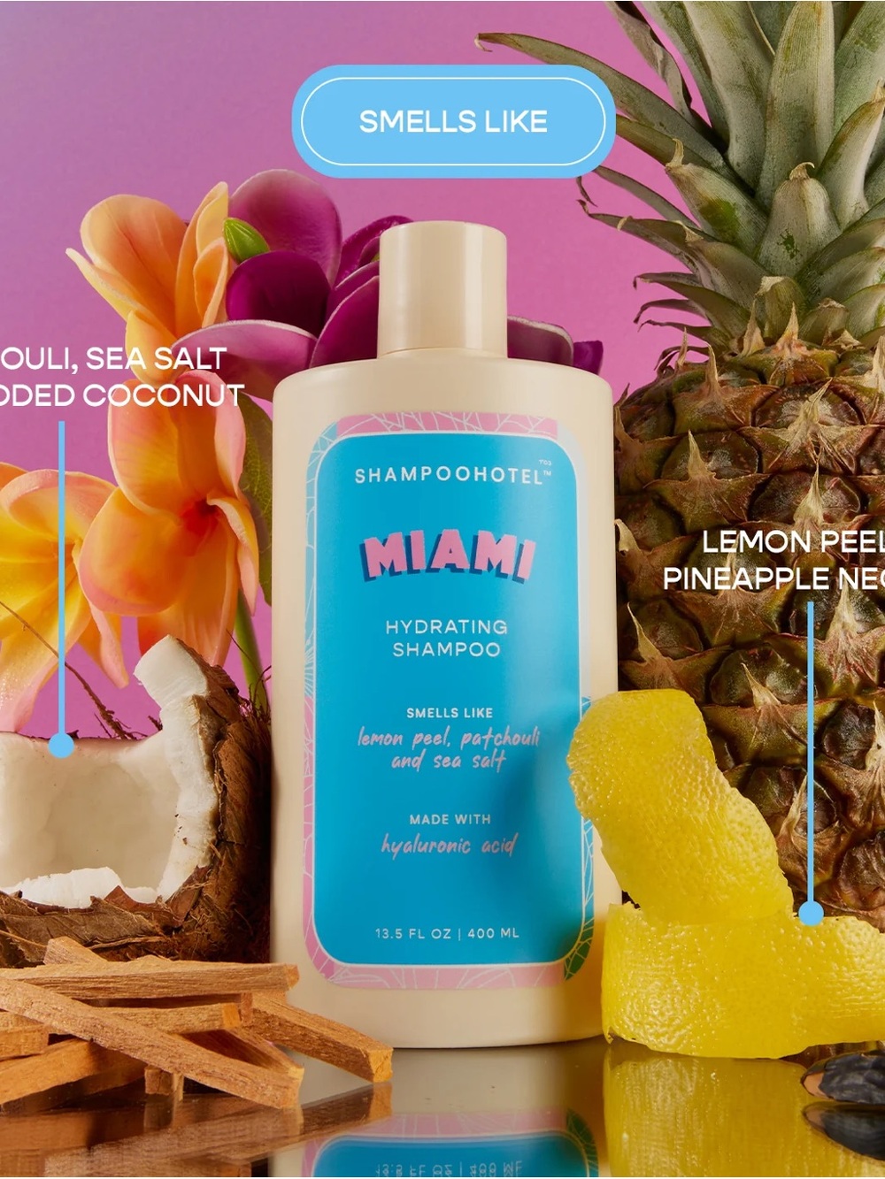 ShampooHotel Miami Hydrating Shampoo & Conditioner Set - NEW